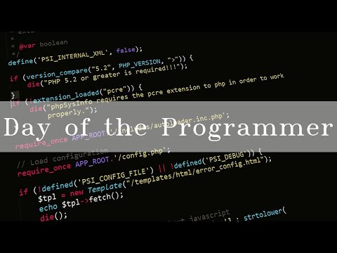 September || Day of the Programmer || 256th Day of the year