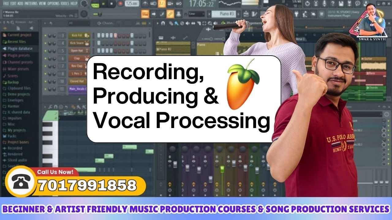How to do Recording, Producing & Vocal Processing | How to Make Songs ...