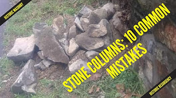 How to Build a Stone Column: Ten Common Mistakes