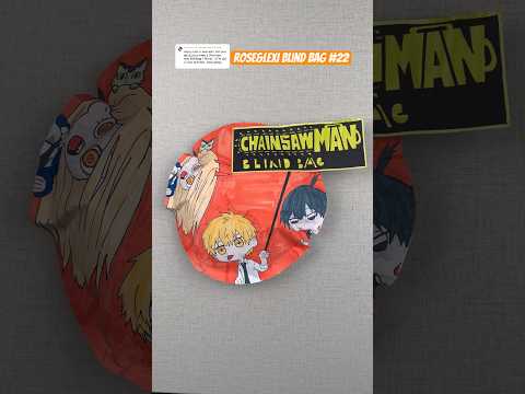 ⚡️Chainsaw Man Blind Bag (#22) #squishypaper #circleblindbag