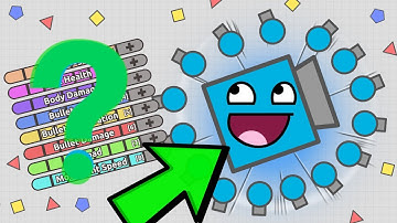 BEST BUILD FACTORY TANK! BEST SETTINGS! NEW FACTORY TANK DIEP UPDATE (Diep.io)