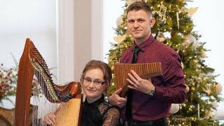 Angels, We Have Heard On High (Pan flute Ed Urich)(Harp Tatiana Seibel) 4K