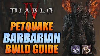 Diablo 4 Season 8 PetQuake Barbarian - Whirlwind is Back!