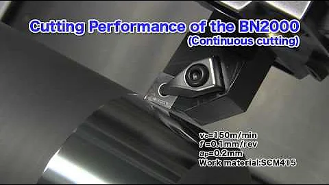 Uncoated CBN Grades for Machining of Hardened Steel "SUMIBORON BN1000 / BN2000"