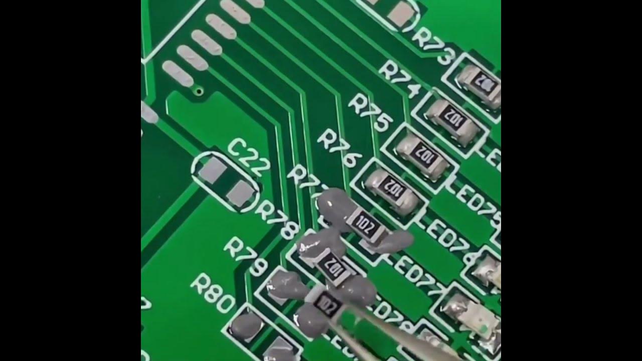 soldering resistor resistor shorts YouTube