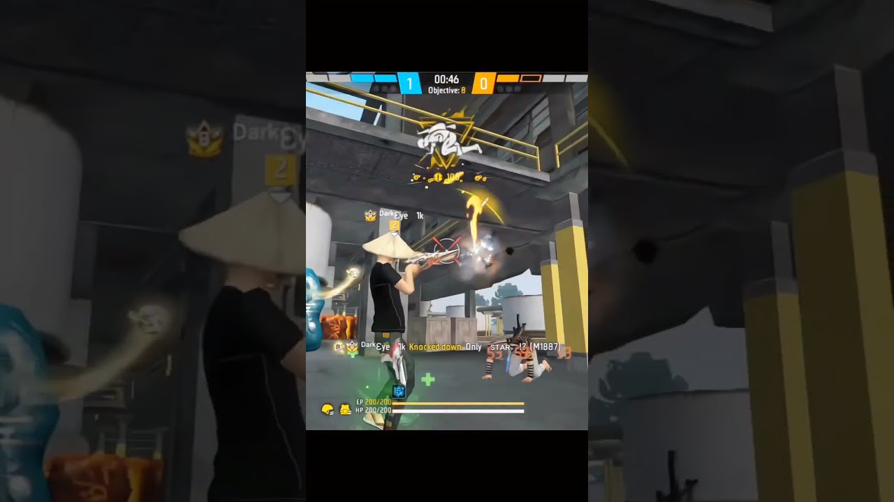2 Bullets Headshot Freefire Shorts