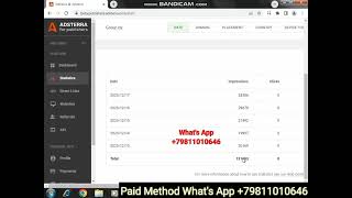 Adsterra Instant Earning and instant traffic method 2024| Adsterra Payment Proof | Adsterra High CPM