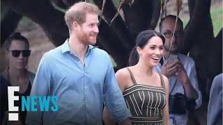 Meghan Markle Cradles Her Baby Bump in Australia | E! News