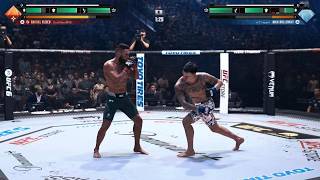 EA SPORTS UFC 6 Fiziev flow state fail combo KO