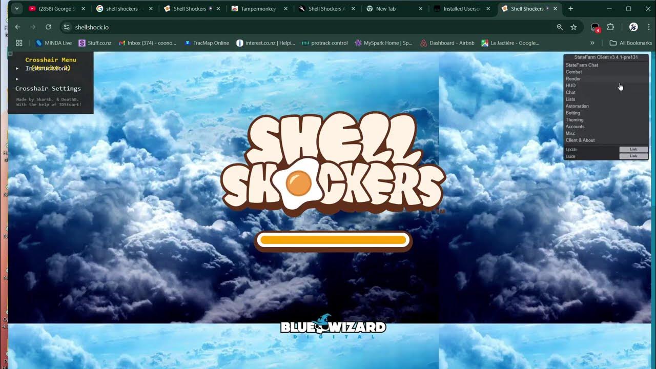 How To Get Aimbot On Shell Shockers how to get aimbot esp all skins in shell shockers - YouTube