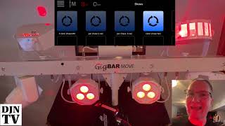 How I Control The GigBAR Move with ADJ DMX Bridge and the Airstream Pro iPad App