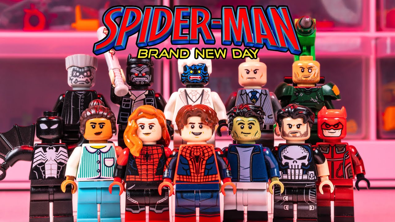 LEGO SPIDER-MAN BRAND NEW DAY - Rumored characters CUSTOMS! 🕷
