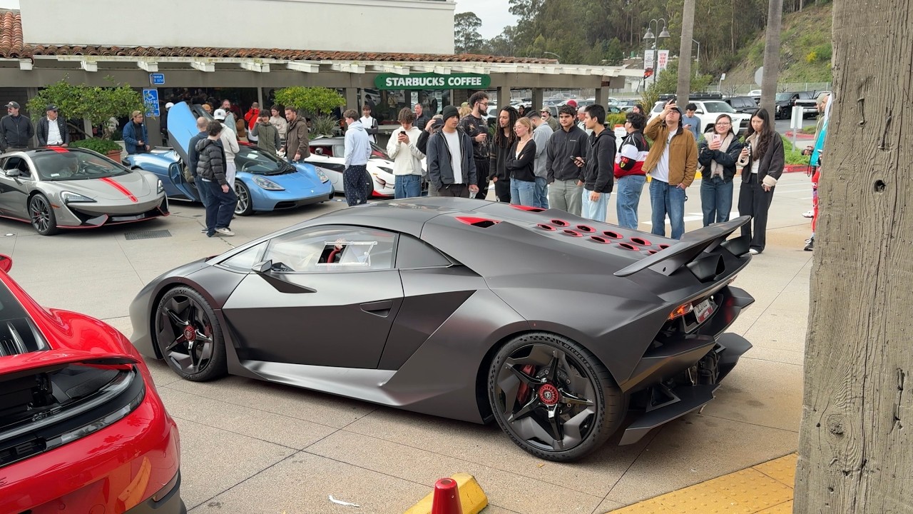 Strawberry Village Cars & Coffee in Mill Valley!