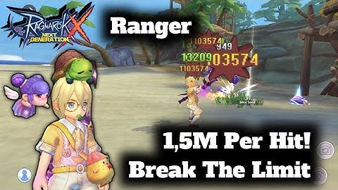 [ROX] This Ranger Break The Limit! Only Blue Mix White Build!