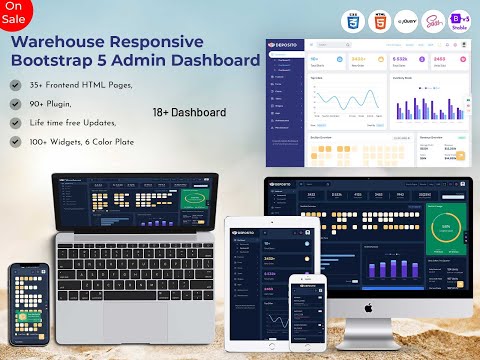 Manage Inventory, Orders, and Workflow Efficiently with Warehouse Management Dashboard