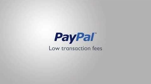 PayPal Website Payments Standard - What it costs