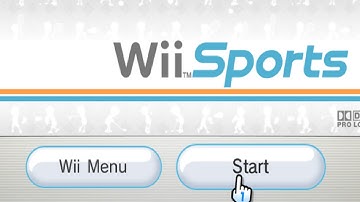 Wii Sports Intro & Main Menu