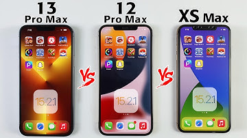 iPhone 13 Pro Max vs iPhone 12 Pro Max vs XS Max - SPEED TEST in 2022!