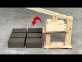 Unique and strange  create a brick press mold without labor