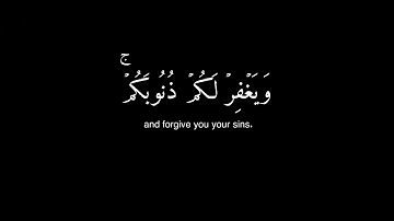(قل إن كنتم تحبون الله فاتبعوني …) كروما قرآن شاشة سوداء - سورة آل عمران - الشيخ علي جابر رحمه الله