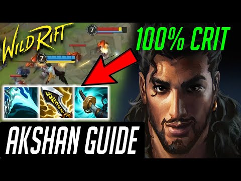 TOP LEADERBOARD AKSHAN PLAY AS JUNGLER (PENTAKILL) - BUILD & RUNES