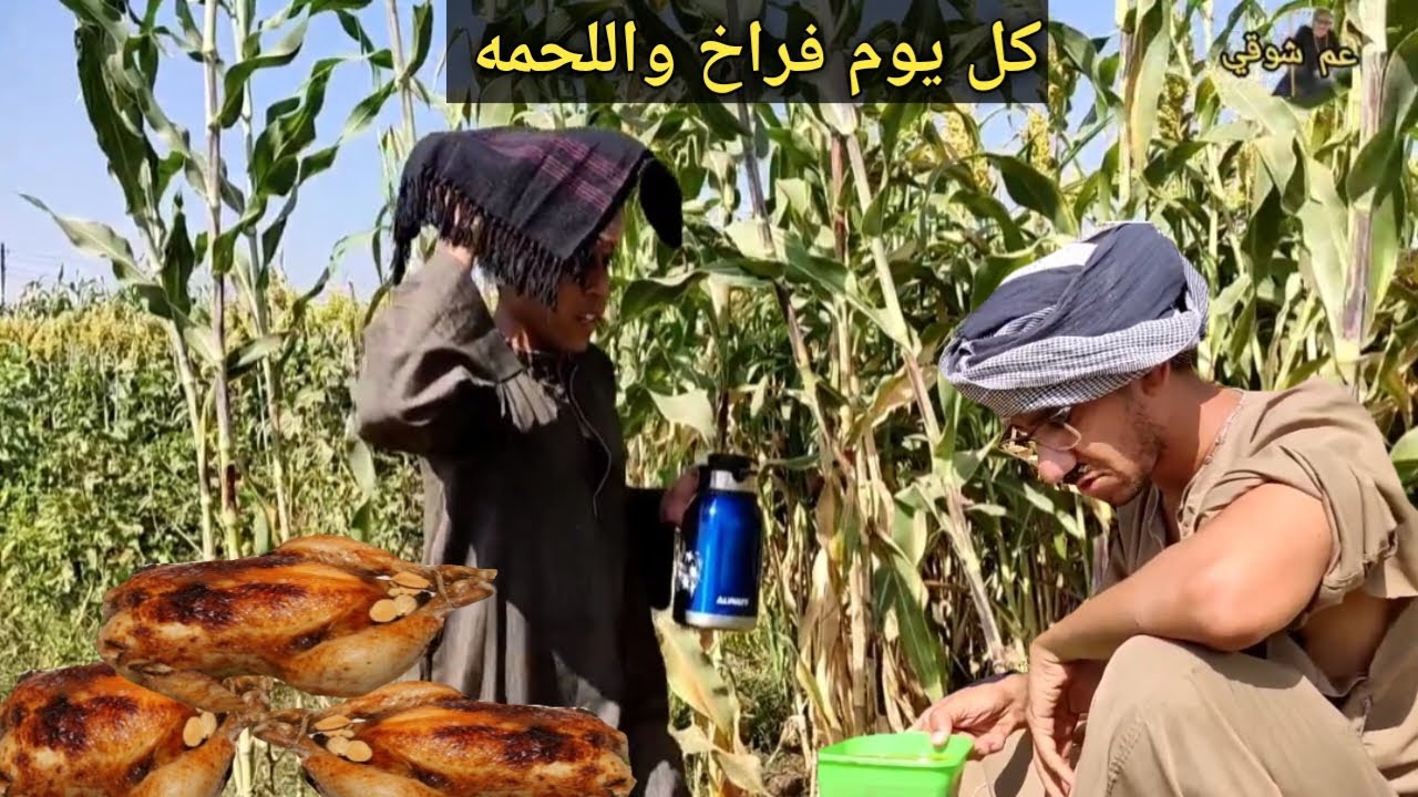 عم شوقي بيطول في الشغل علشان خاطر كل يوم بياكل #فراخ و #لحمه وطبيخ