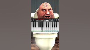 TF2 But Its Skibidi Toilet Meme | Easy Piano Tune