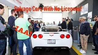 How To Buy Salvage Cars With No Licenses! How To Setup a IAAI Account!