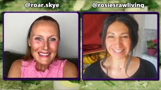 How to feel better and gain more energy with raw foods with Skye Conway! by Rosie Montoya 92 views 2 months ago 53 minutes