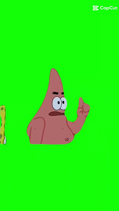 Green screen Patrick