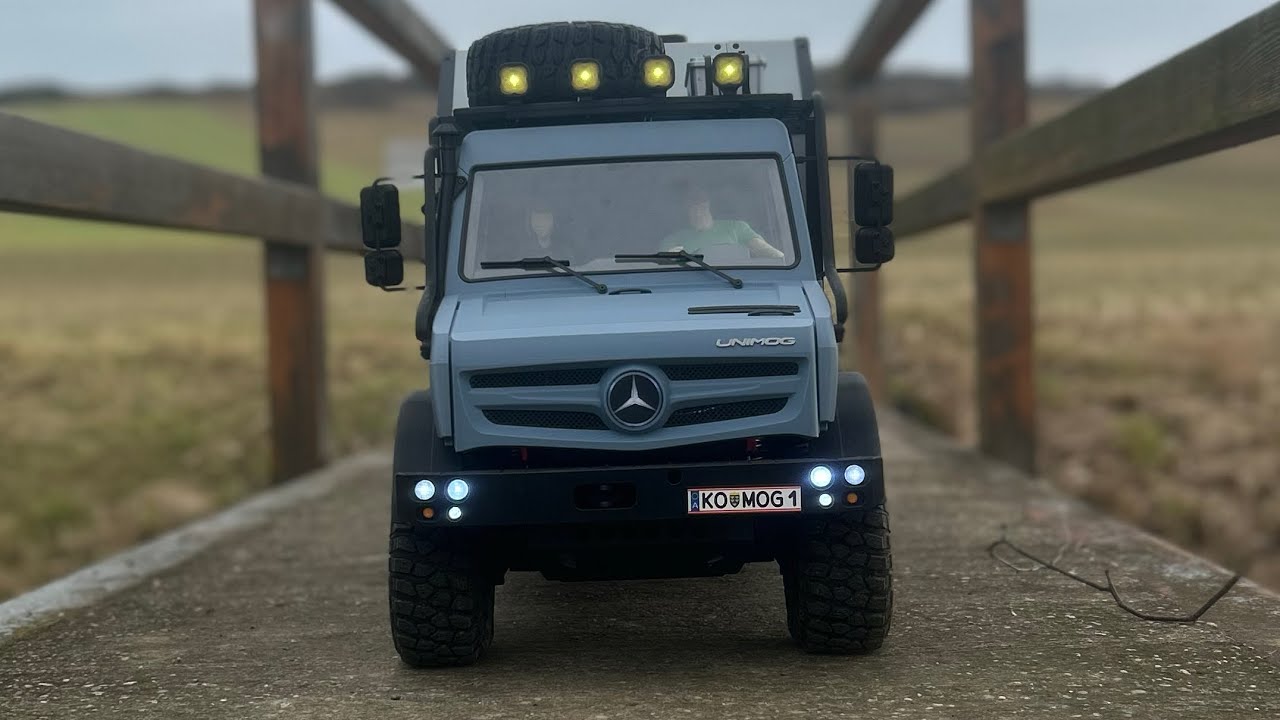 Casadio RC 6x6 Camper first Shakedown Run