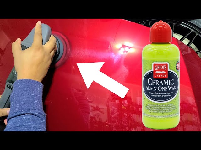 [AIO] Griot's Garage CERAMIC All In One Wax - Polish & Protect in One Step  