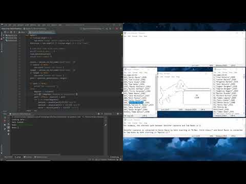 Degrees of separation - CS50 - Code demonstration