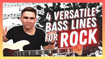 4 Essential Rock Bass Lines You Must Know [FREE PDF] | Toolbox Bass Lines