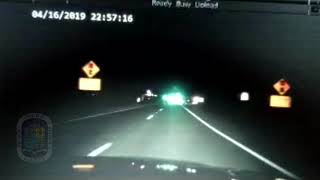Footage of Meteorite Captured on PGPD Officer's Dash Cam