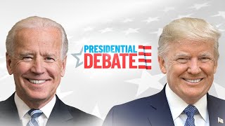 First Presidential Debate: President Donald Trump, Former Vice President Joe Biden Square Off