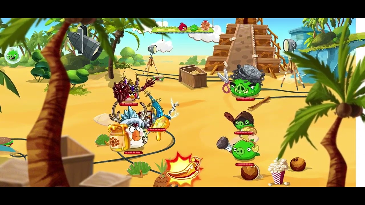 Reworked cave 22 | Angry birds epic all stars - YouTube