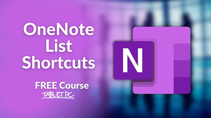 2 OneNote List Keyboard Shortcuts You Should Know