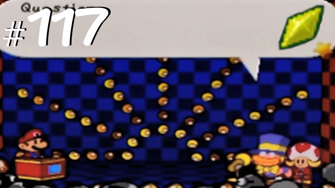 Let's Play Paper Mario Part 117 Chuck Quizmo Grinding YouTube