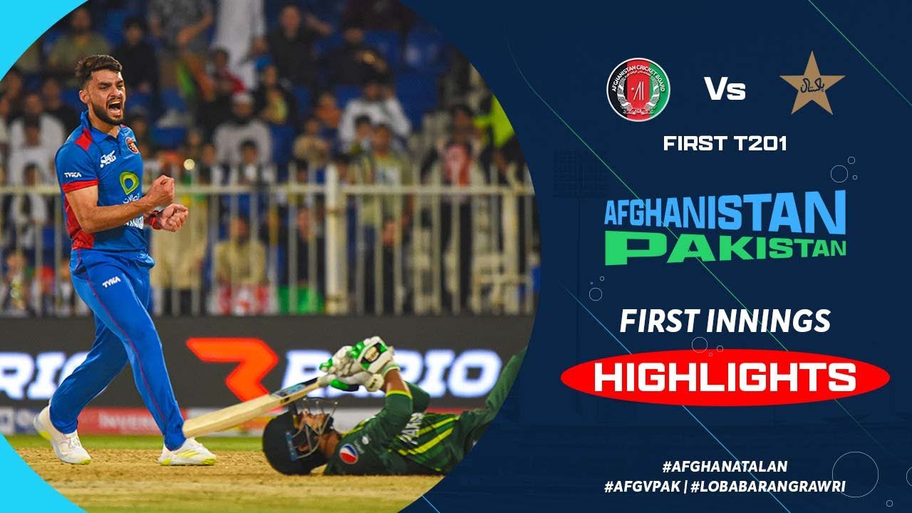 Afghanistan vs Pakistan, 1st Match, Extended Highlights, Part 1 AFG