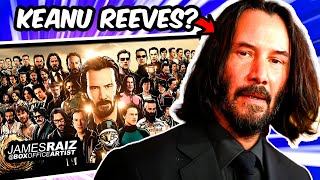 I drew KEANU REEVES for 24 HRS - then tried to GIVE IT TO HIM?