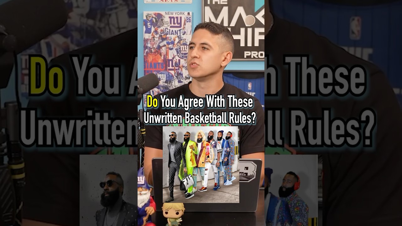 DO YOU AGREE WITH THESE UNWRITTEN BASKETBALL RULES! 