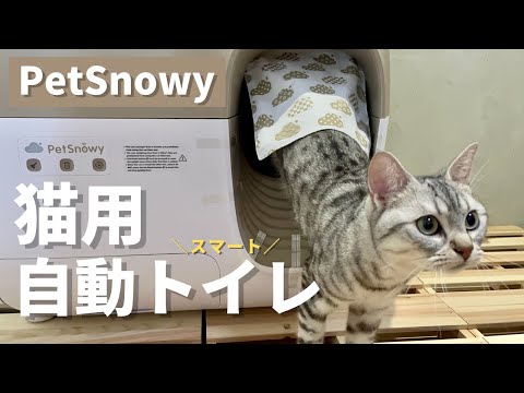 PetSnowy スマート猫トイレ　プレミアム　自動猫トイレ