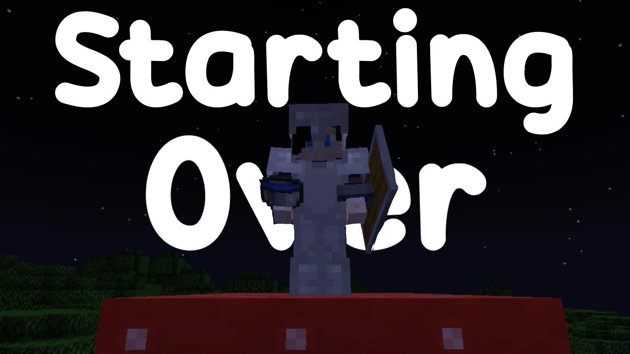 Starting Over... | Minecraft Hardcore [#1] - YouTube