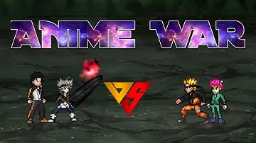 Asta (all form) & Subaru VS Naruto V3 & Saiki in Jump Force Mugen