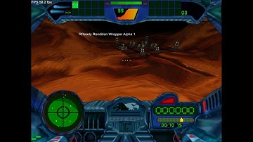 Scorched Planet (Work in progress vid #4) with Dosbox-Rendition and RReady Rendition Verité @4k