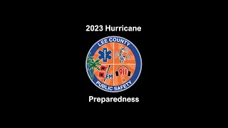 2023 Hurricane Preparedness