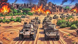 I built an army of TANKS to defend my HQ from invasion