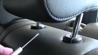 Sports Performance Removing Rear Headrest (Center) Volkswagen (VW) Passat 2012-2015