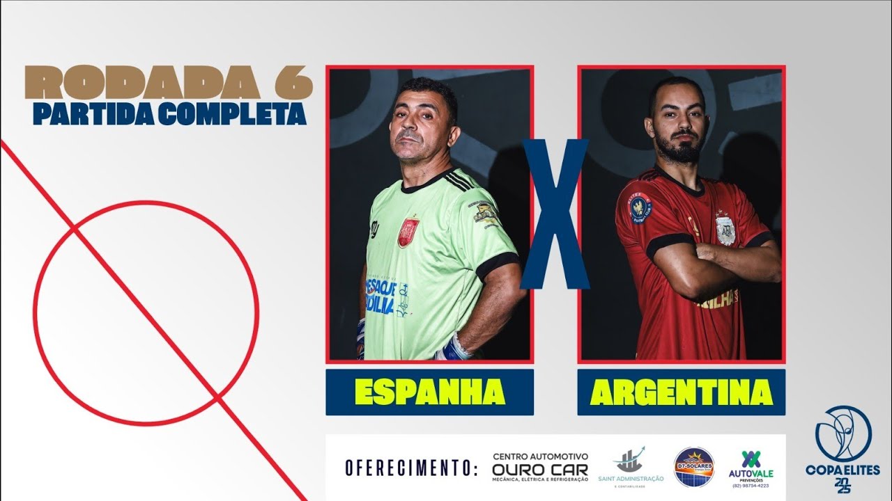 ESPANHA 1 X 1 ARGENTINA - RDD6